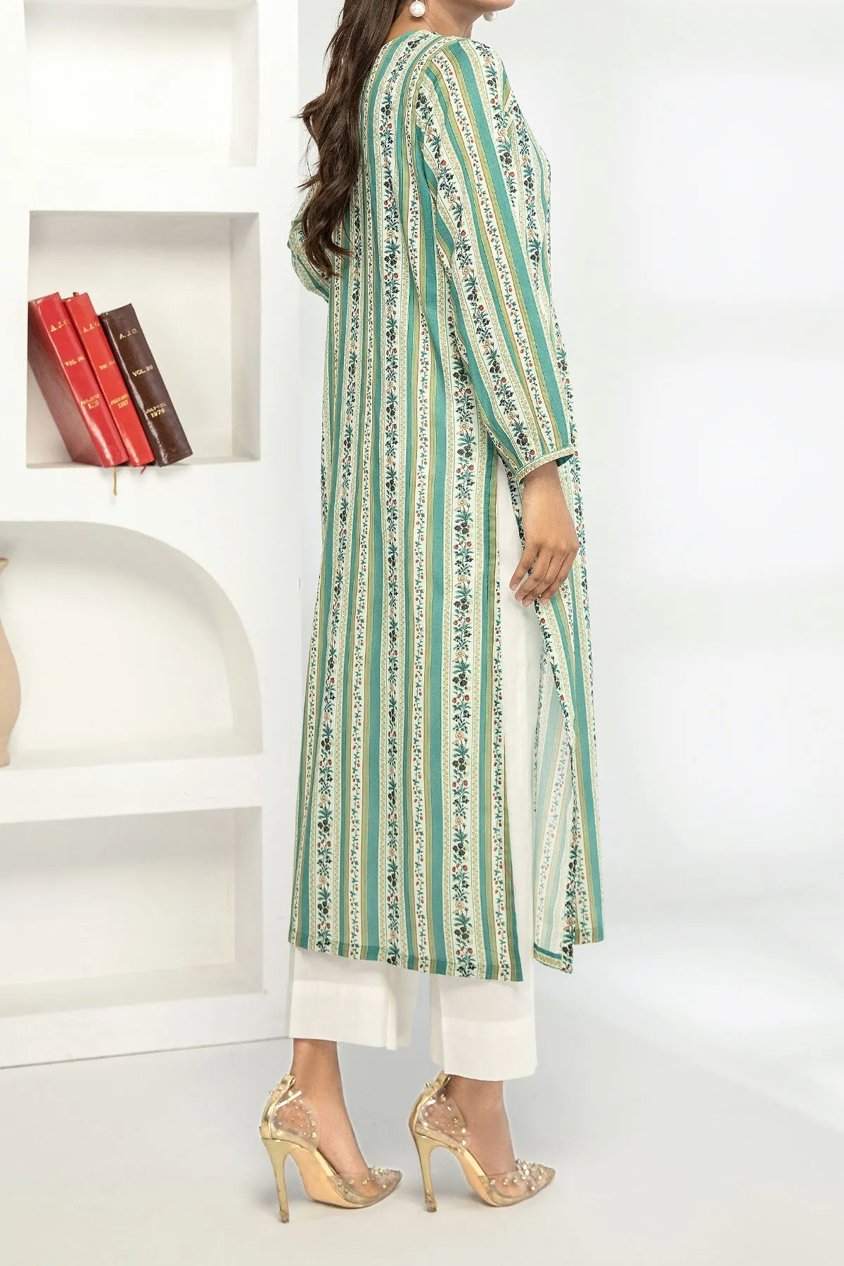 1 PIECE DIGITAL PRINT KURTI | DPCK-133