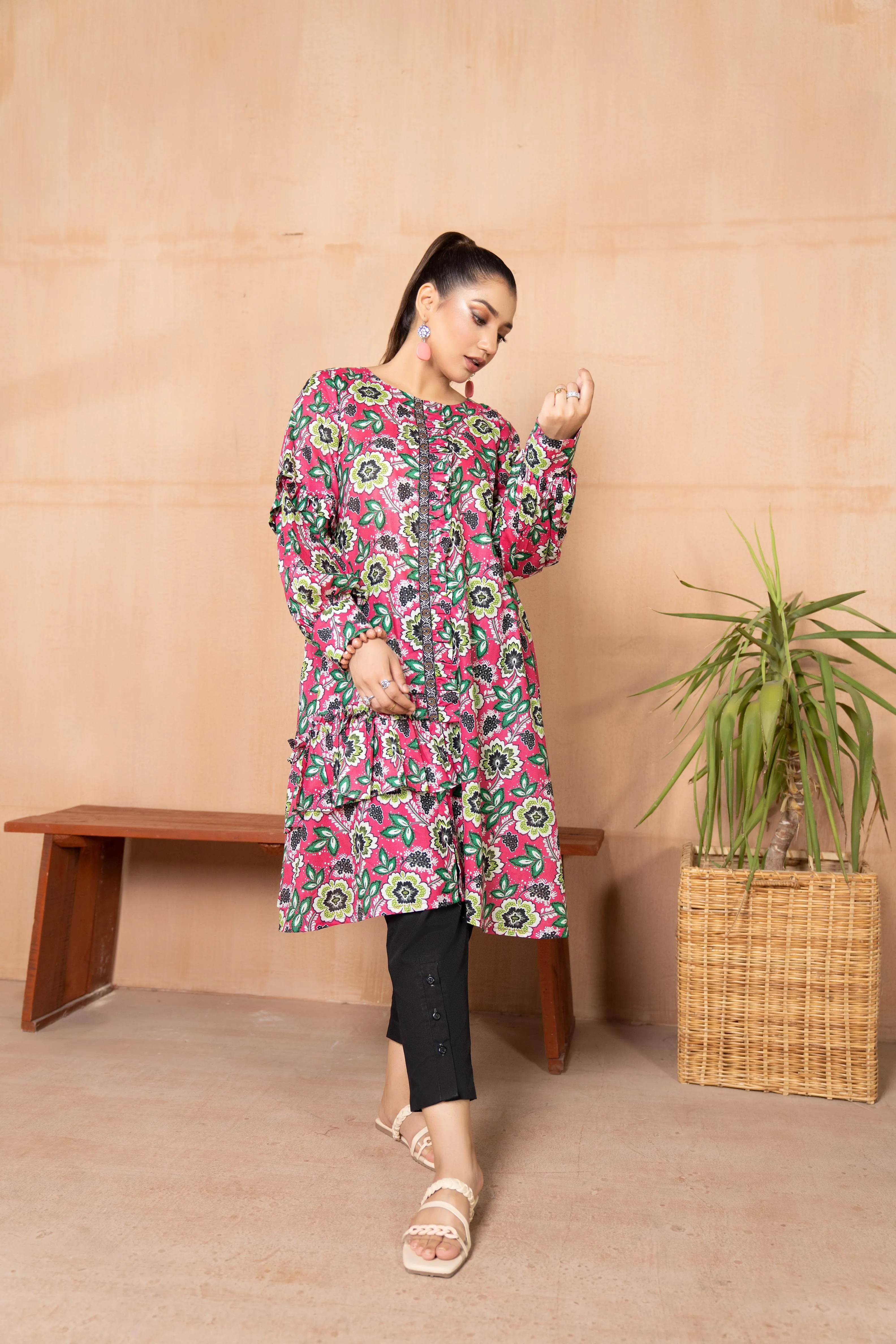 1PC SAPNA DIGITAL KURTI 157