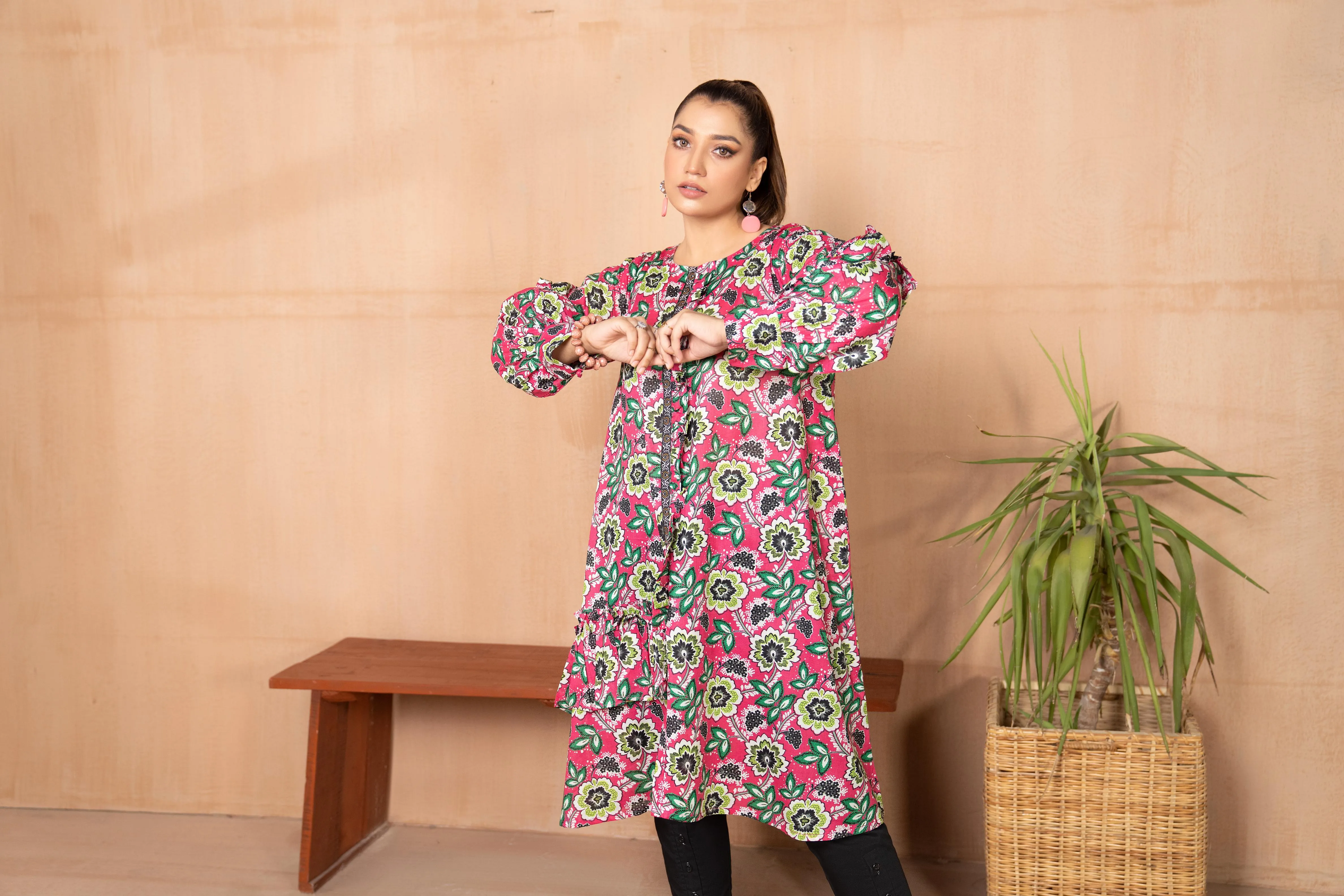 1PC SAPNA DIGITAL KURTI 157