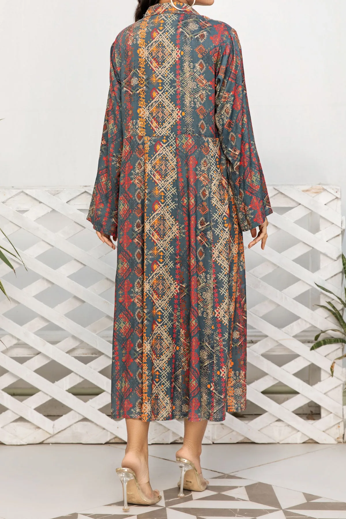 1PIECE DIGITAL PRINT LINEN KURTA  | DPLK-62