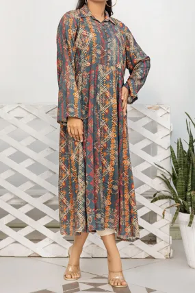 1PIECE DIGITAL PRINT LINEN KURTA  | DPLK-62