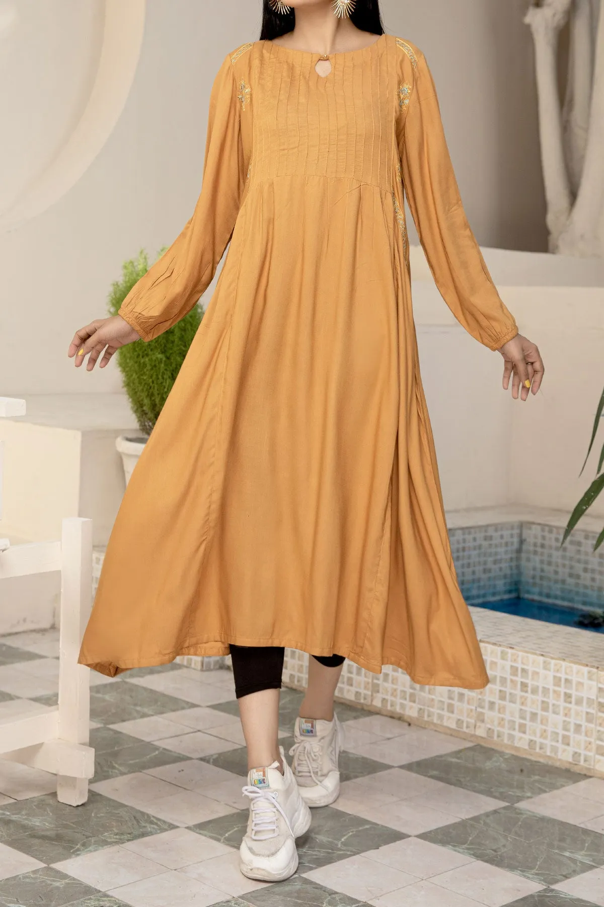 1PIECE LINEN KURTA | LELK-30