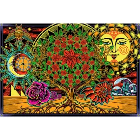 3-D Flower of Life Tapestry