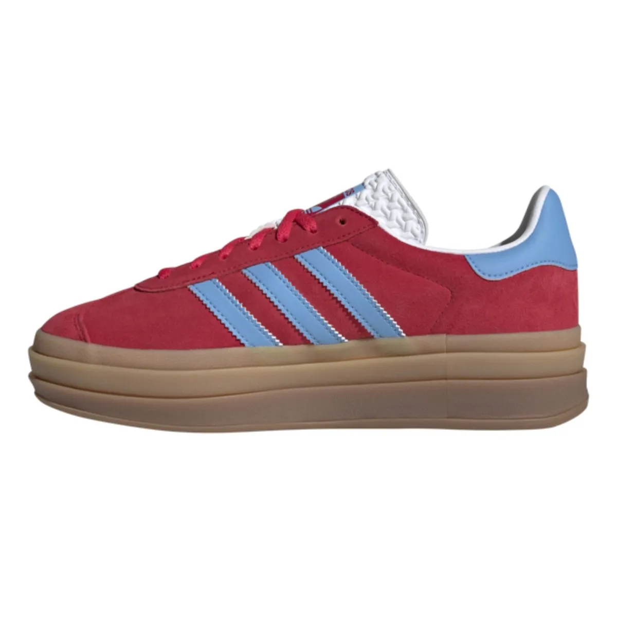 Adidas Women's Gazelle Bold Red/Blue/Gum