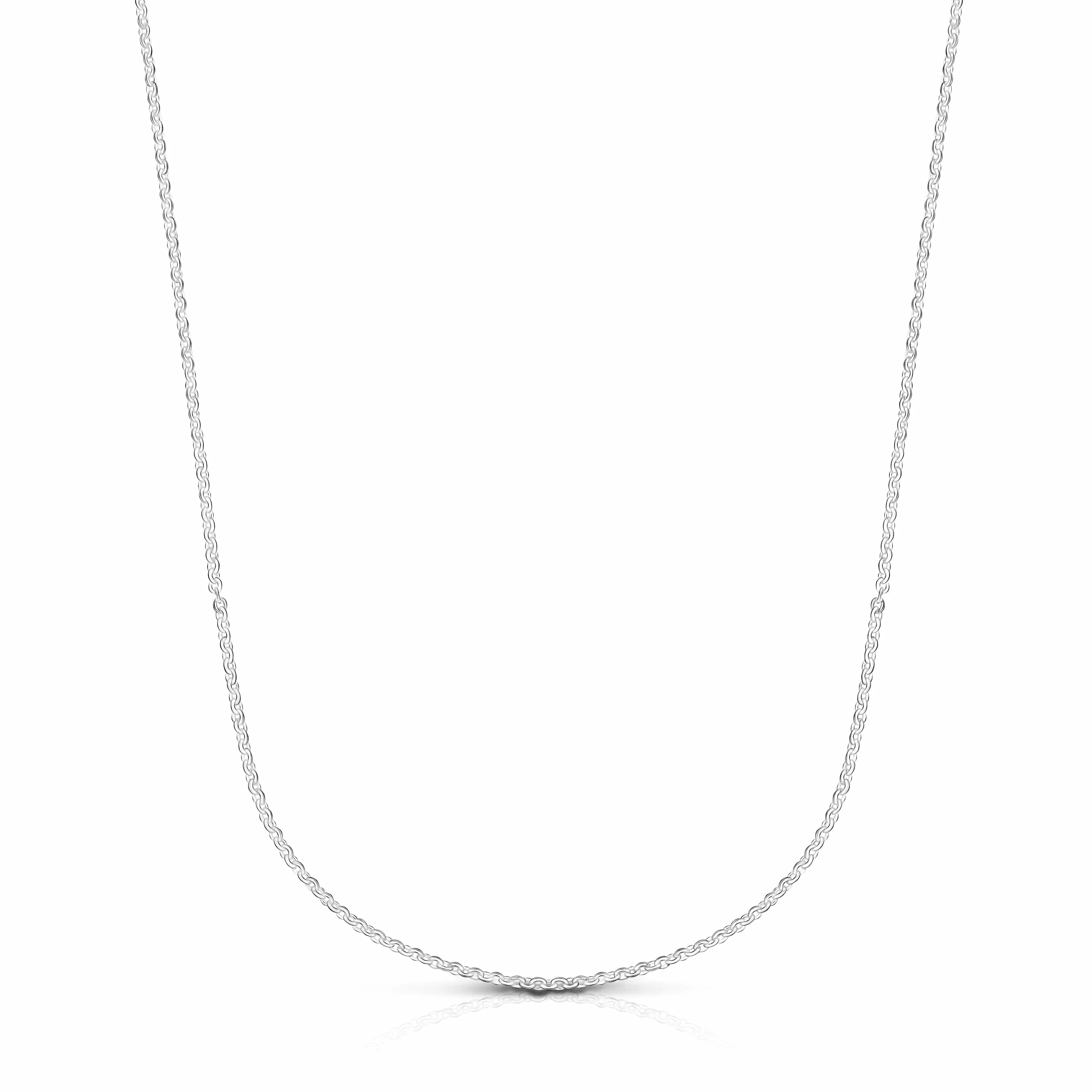 Adjustable Sterling Silver Necklace Chain for Women