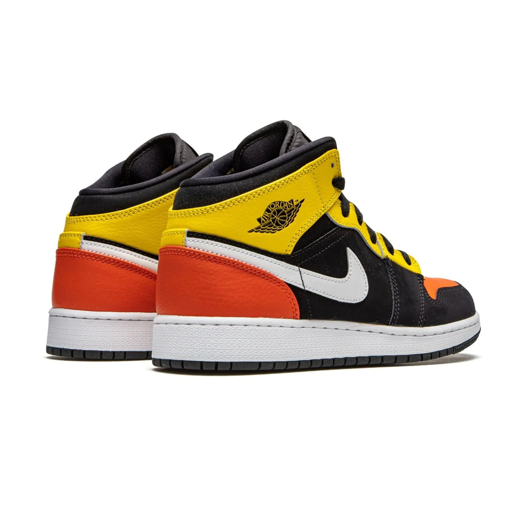 Air Jordan 1 Mid SE GS 'Amarillo Team Orange'