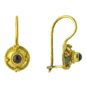 Alexandria Garnet Earrings