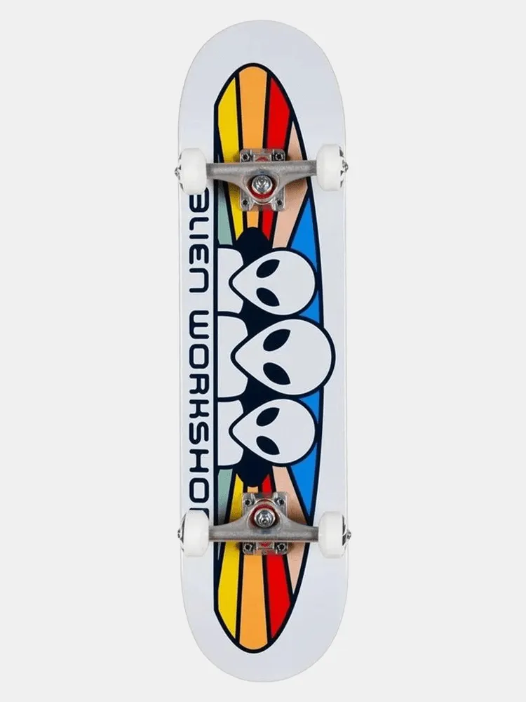 Alien Workshop Spectrum Skateboard Complete - White