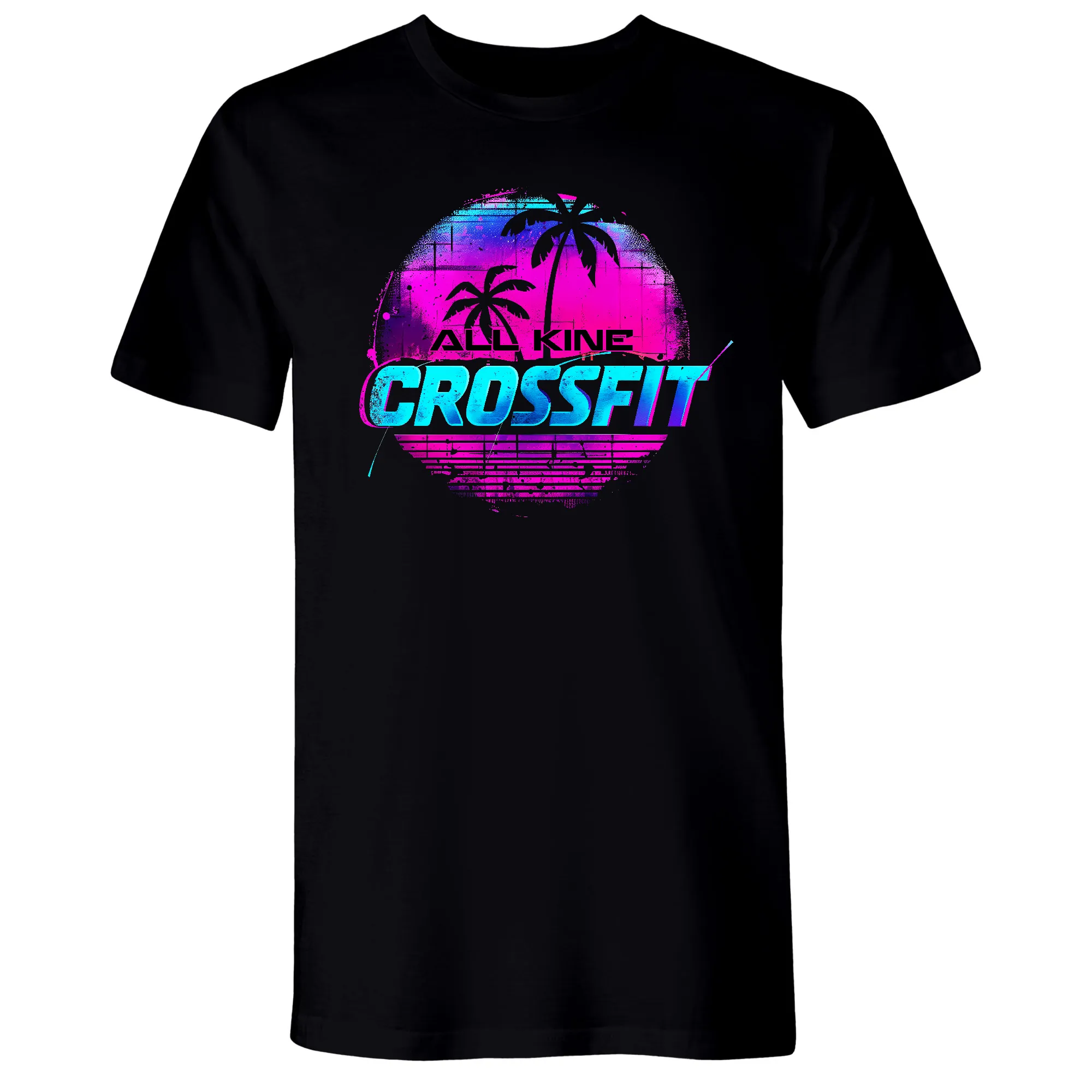 All Kine CrossFit Summer Vice Mens - T-Shirt