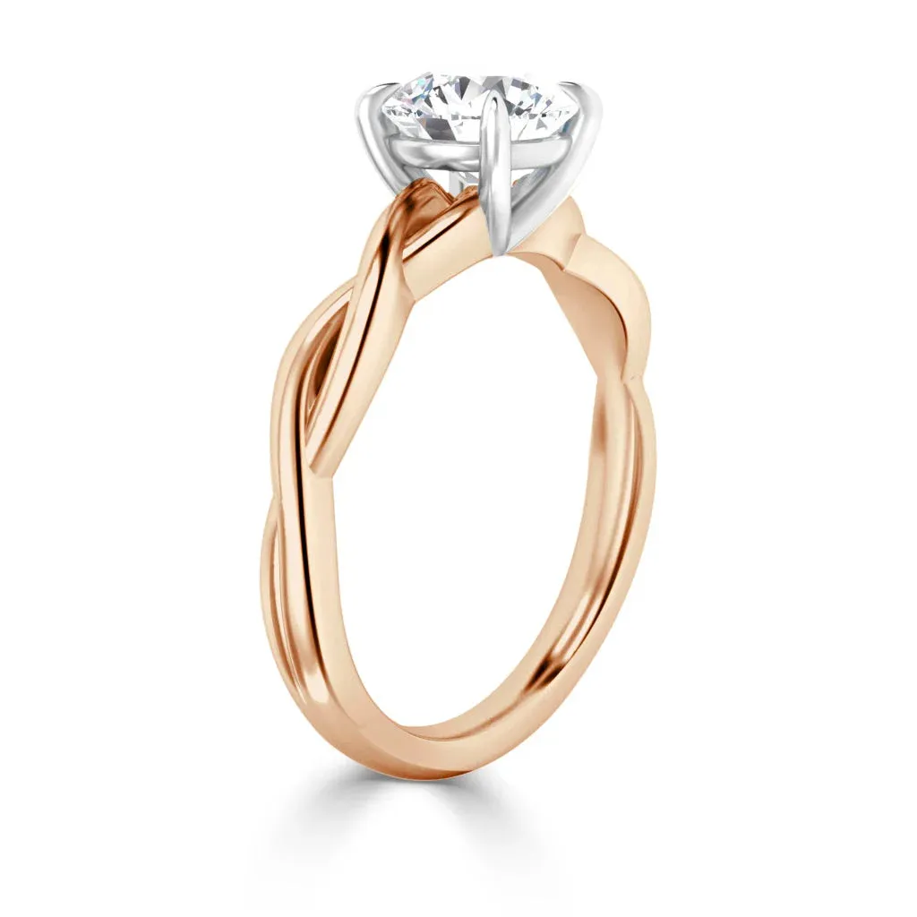 Anastasia - 18ct Rose Gold - Round