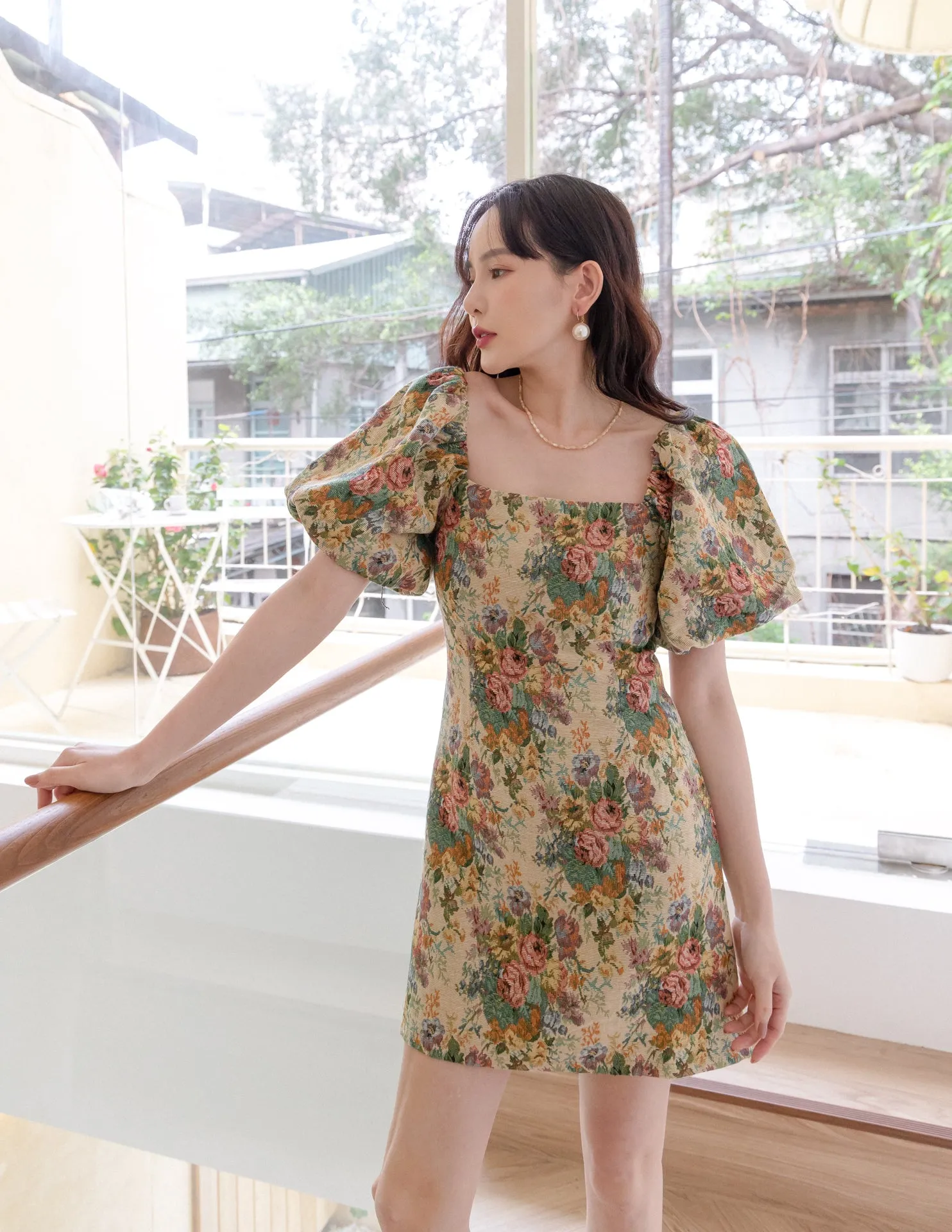 Arissa Dress in Vintage Floral