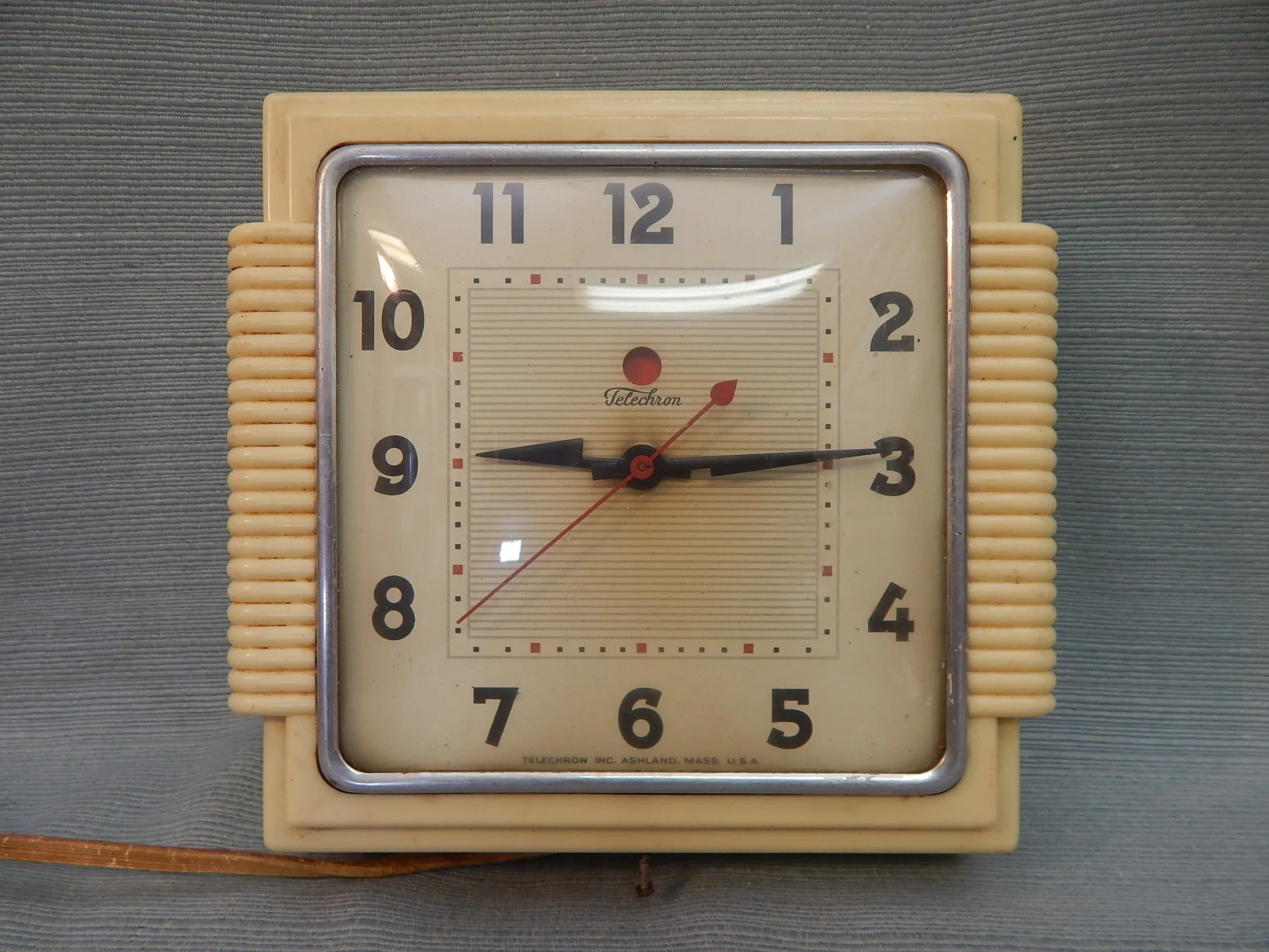 Art Deco Telechron Clock