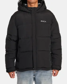 Balance Puffer Jacket - RVCA Black