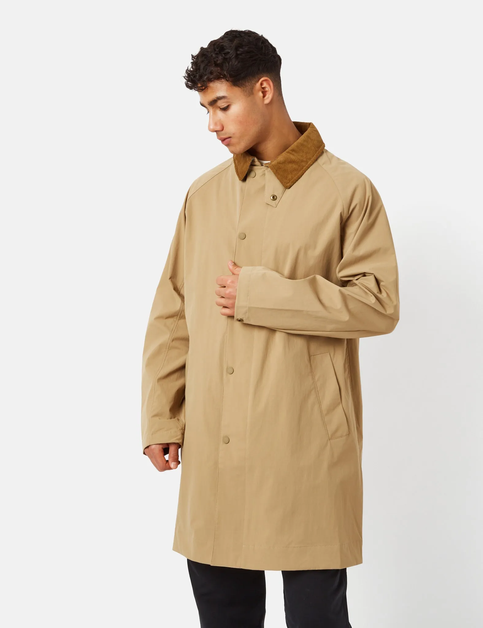 Barbour Ashi Mac Casual - Trench Brown