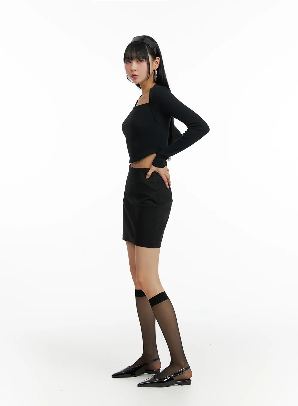 Basic Mini Skirt IF402