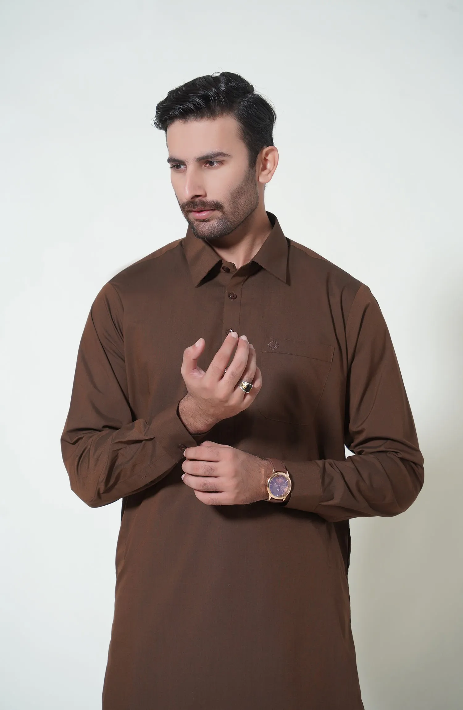 Basic Shirt Collar Shalwar Kameez