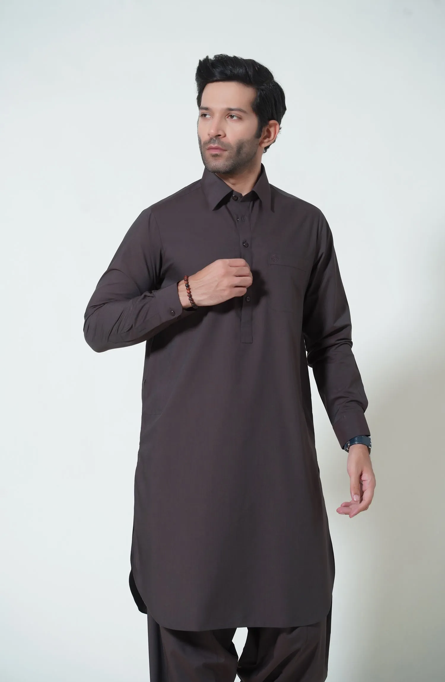 Basic Shirt Collar Shalwar Kameez