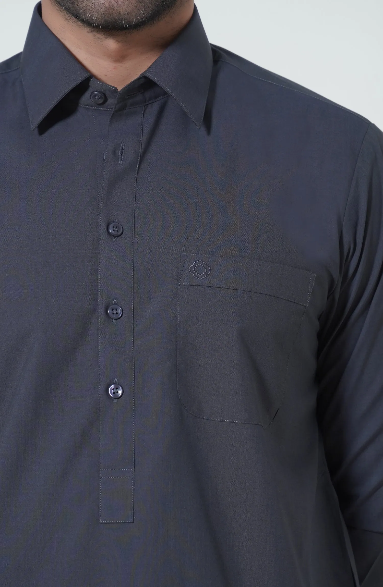 Basic Shirt Collar Shalwar Kameez