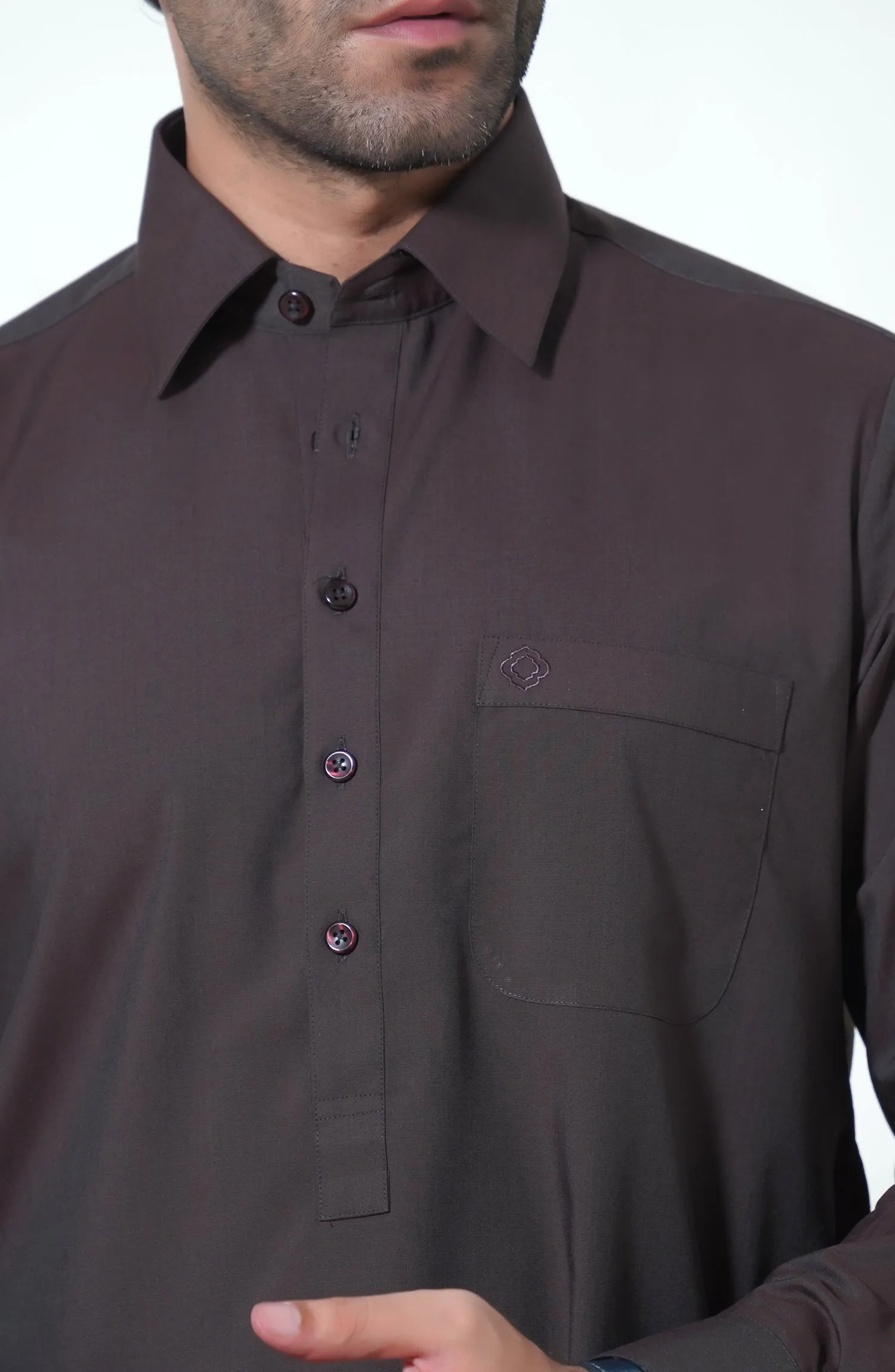 Basic Shirt Collar Shalwar Kameez