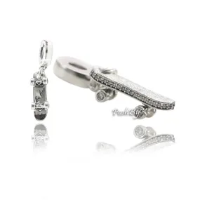 Be Free Skateboard Charm 797206CZ