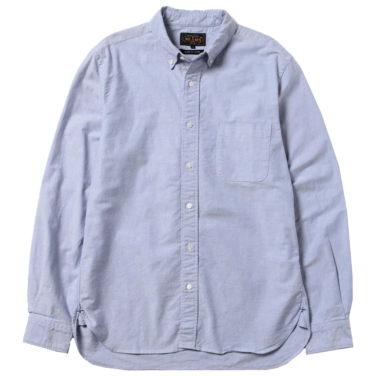 BEAMS PLUS B.D. Oxford Shirt Blue