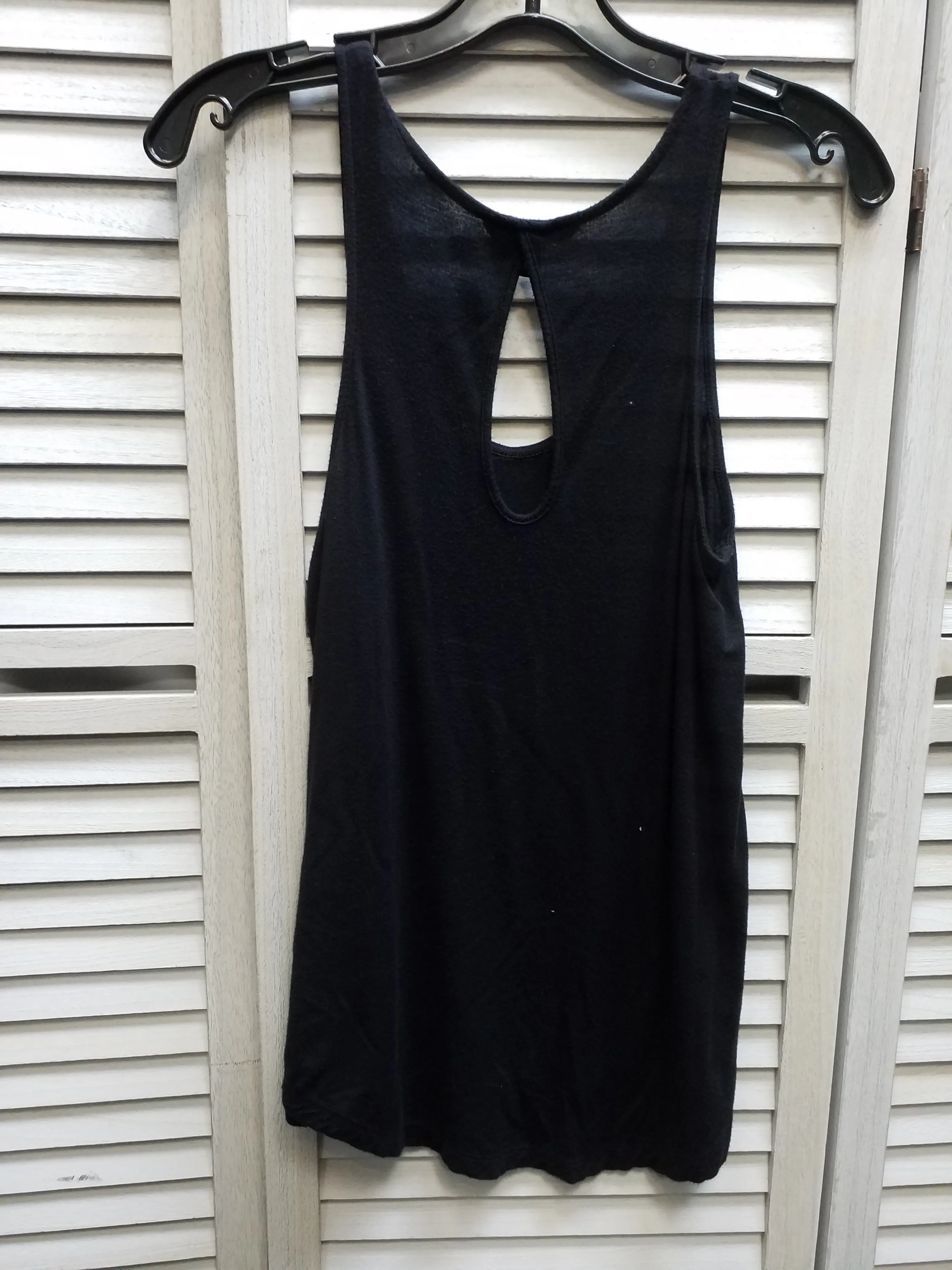 Black Top Sleeveless Basic Banana Republic O, Size Xs