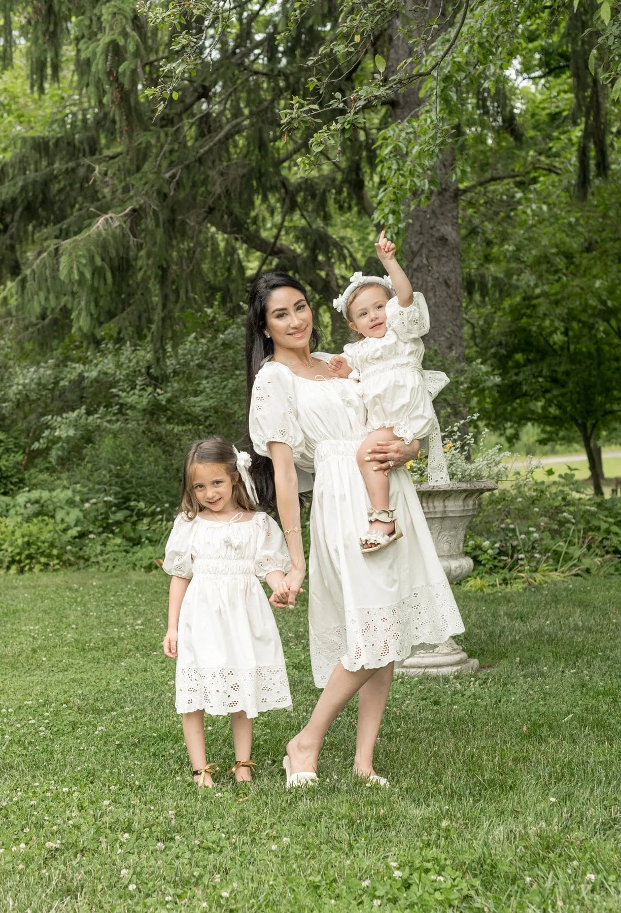 Blanca White Cotton Romper