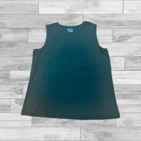 Blue Top Sleeveless Basic Christopher And Banks, Size L