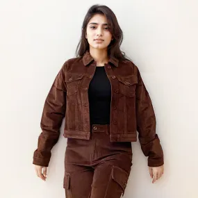 Brown Corduroy Vintage Jacket