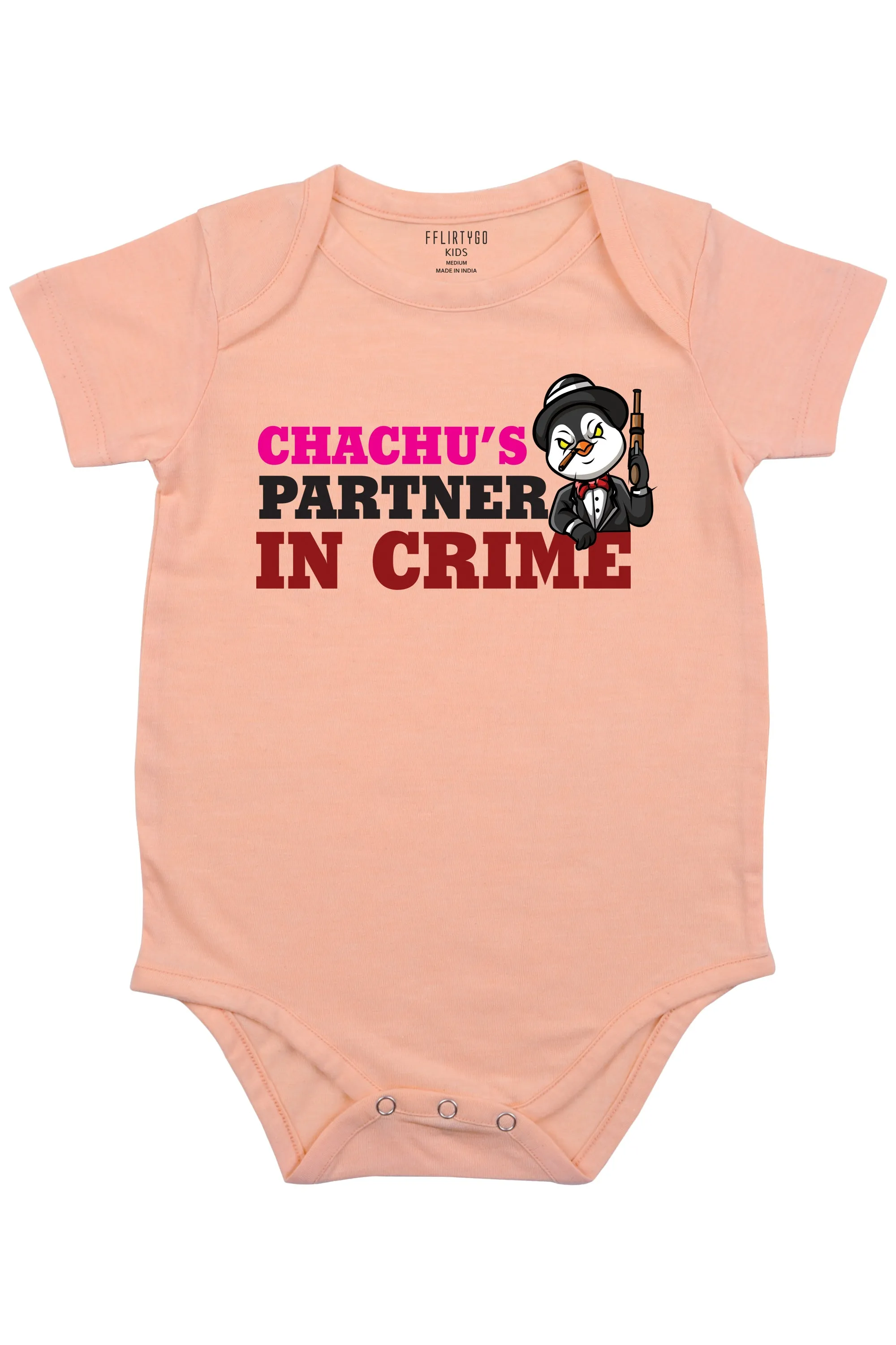 Chachu's Partner In Crime Baby Romper | Onesies