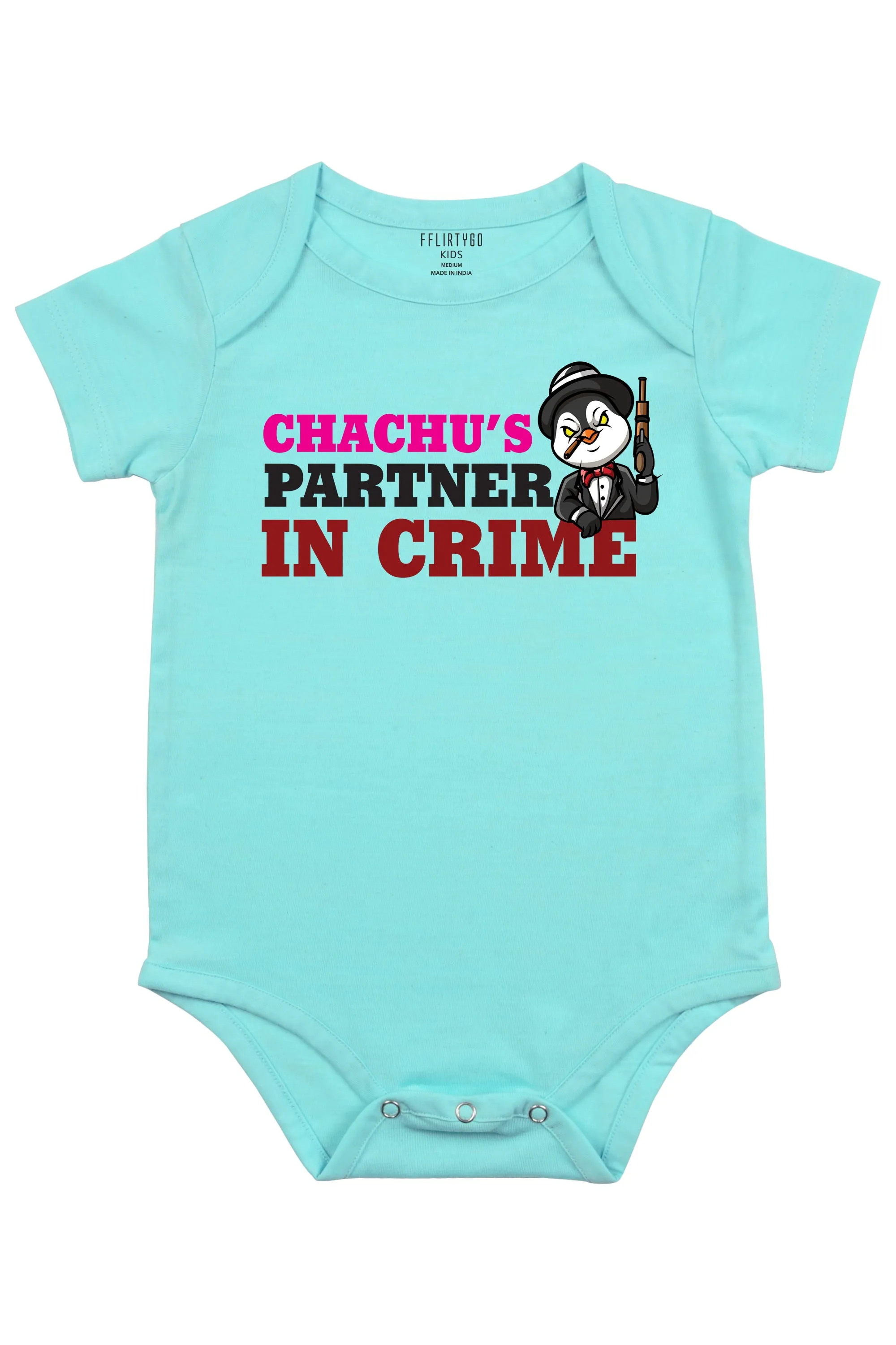 Chachu's Partner In Crime Baby Romper | Onesies