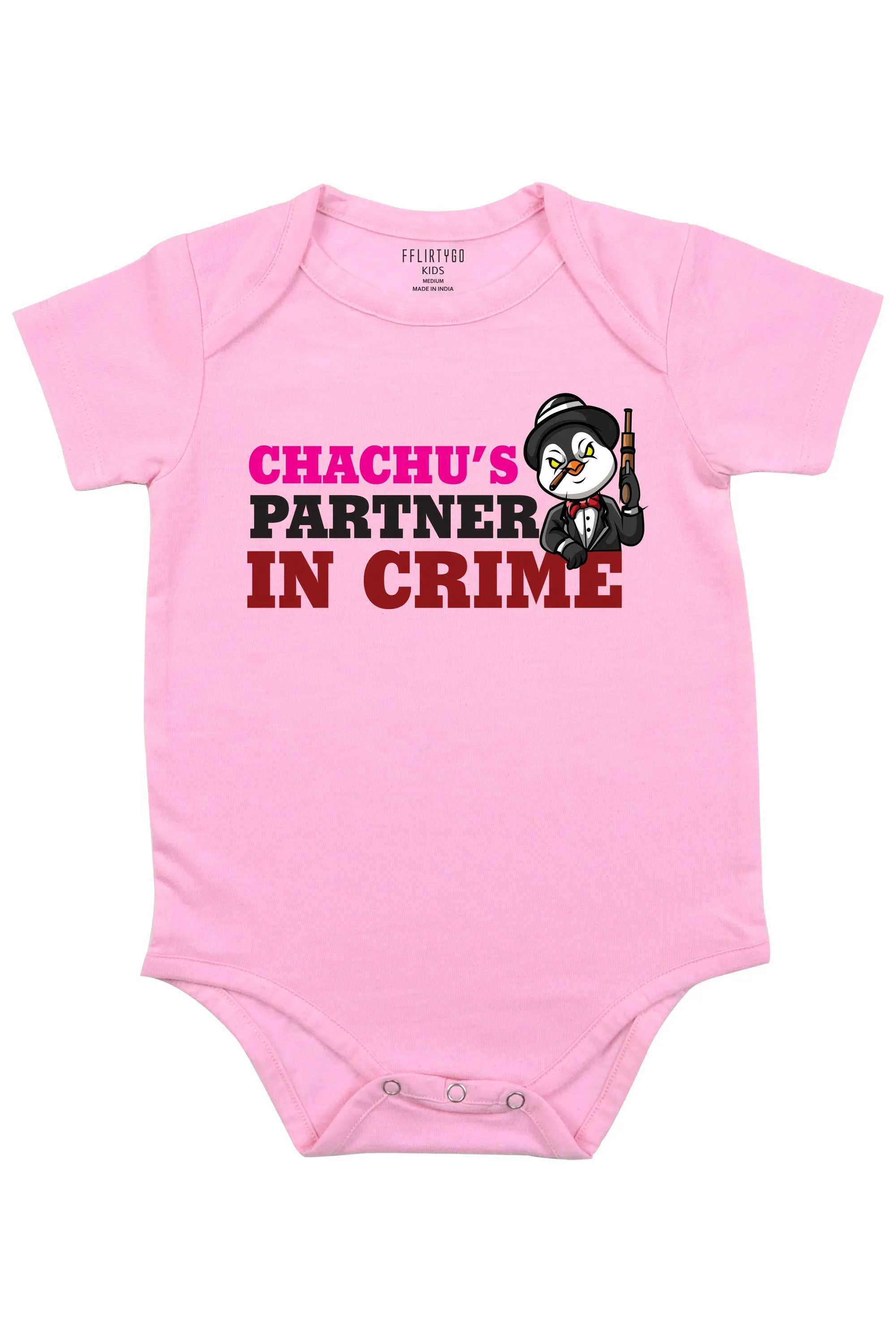 Chachu's Partner In Crime Baby Romper | Onesies