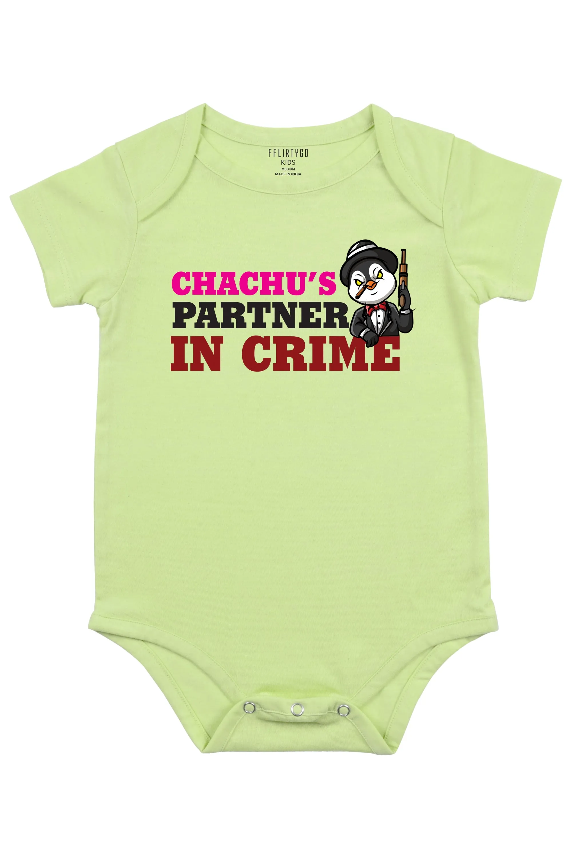 Chachu's Partner In Crime Baby Romper | Onesies