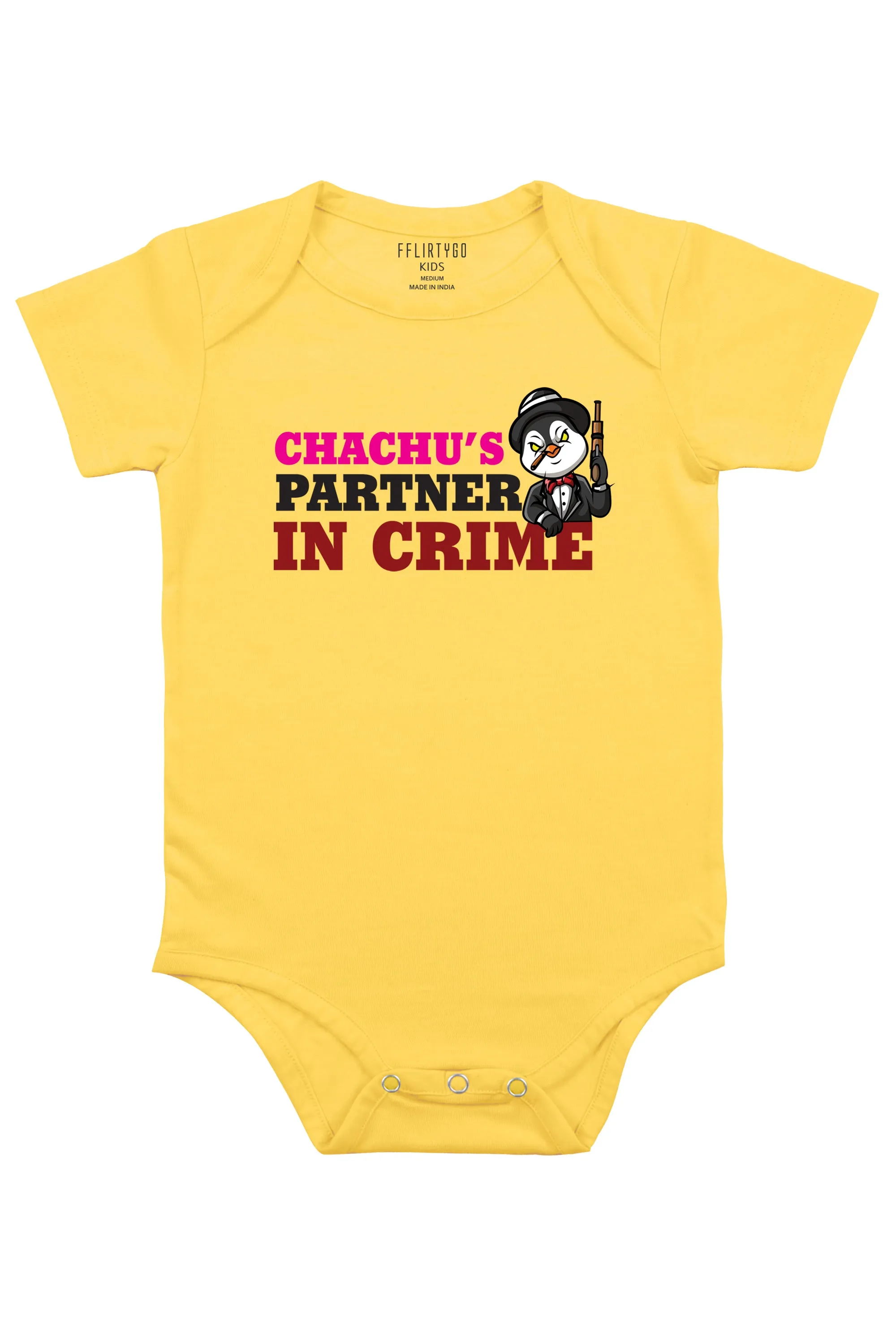 Chachu's Partner In Crime Baby Romper | Onesies