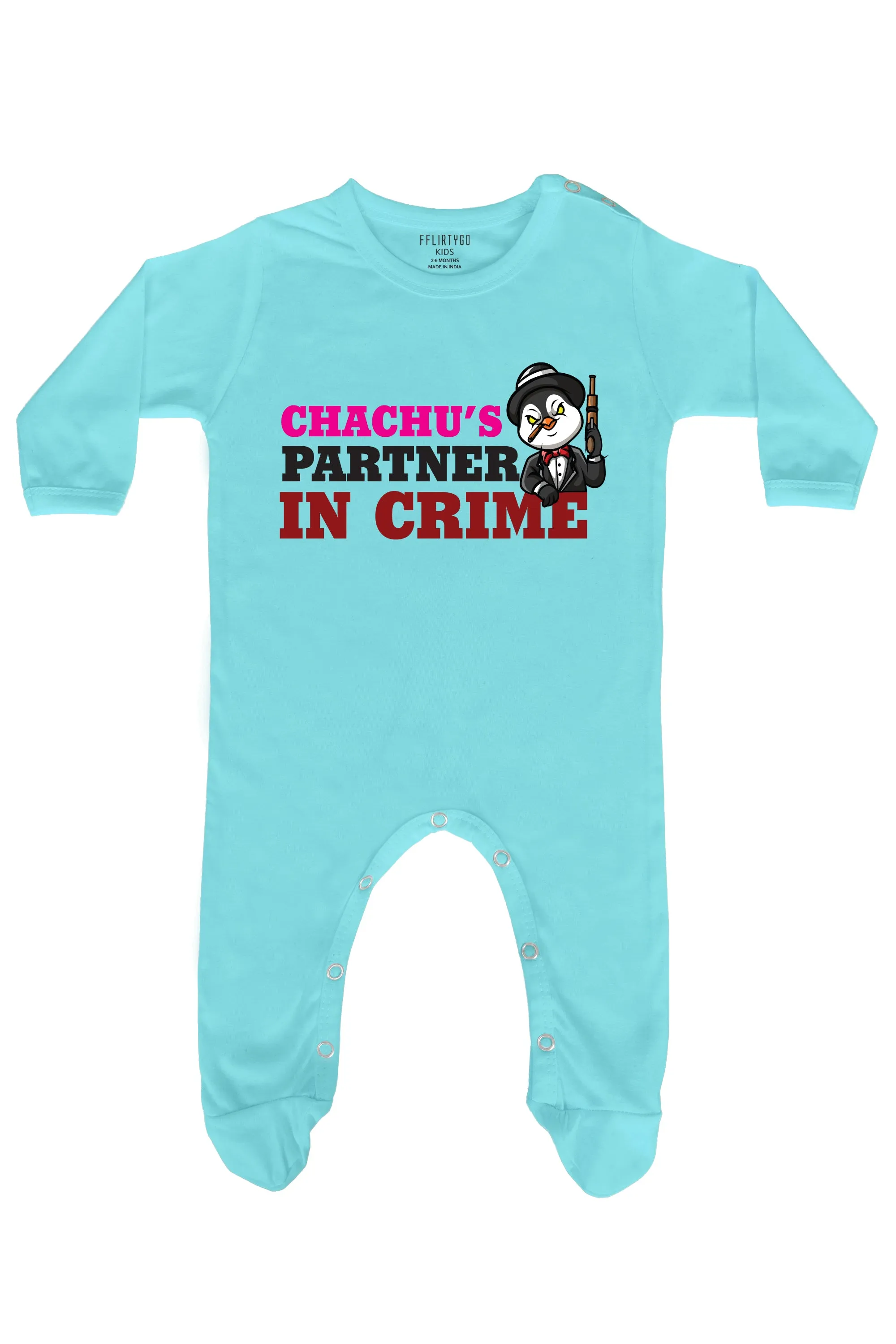 Chachu's Partner In Crime Baby Romper | Onesies