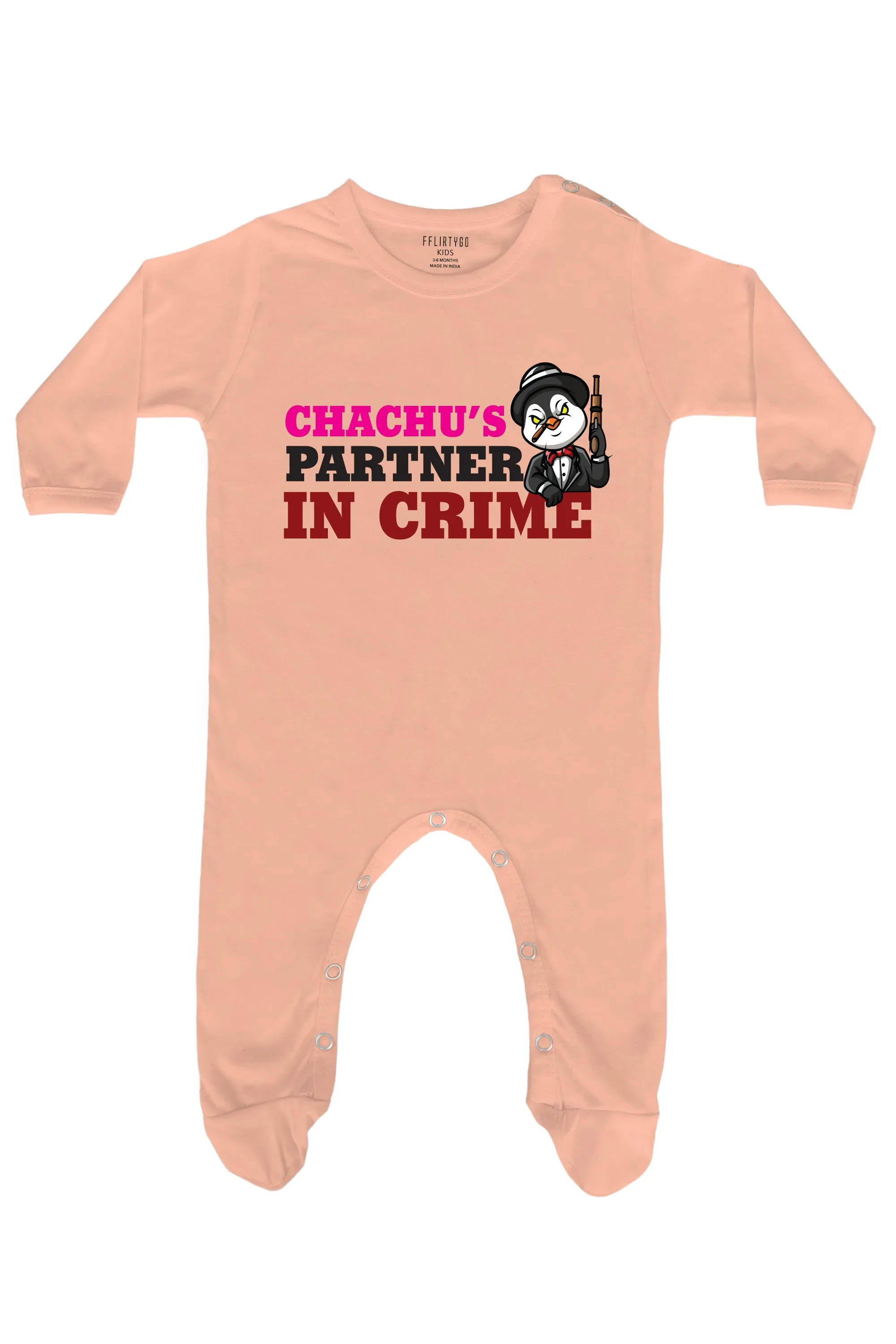 Chachu's Partner In Crime Baby Romper | Onesies