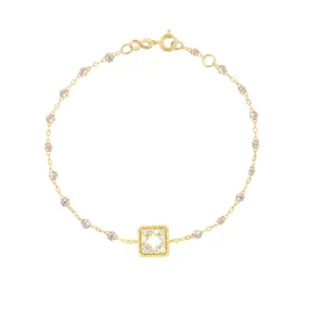 Classic Gigi Sparkle Treasure Bracelet, Yellow Gold, 6.7"