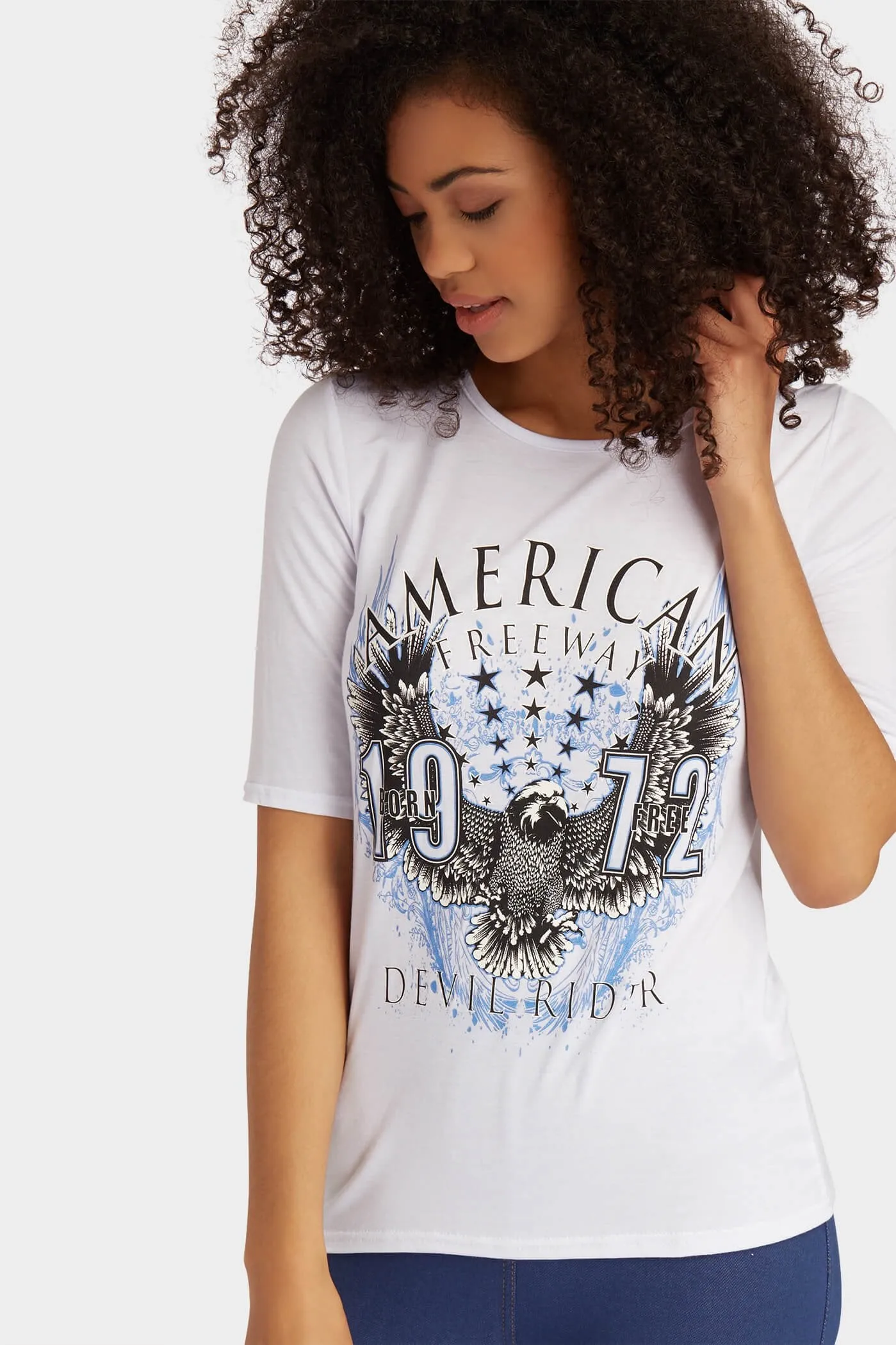 Cream American Rider Basic T-Shirt