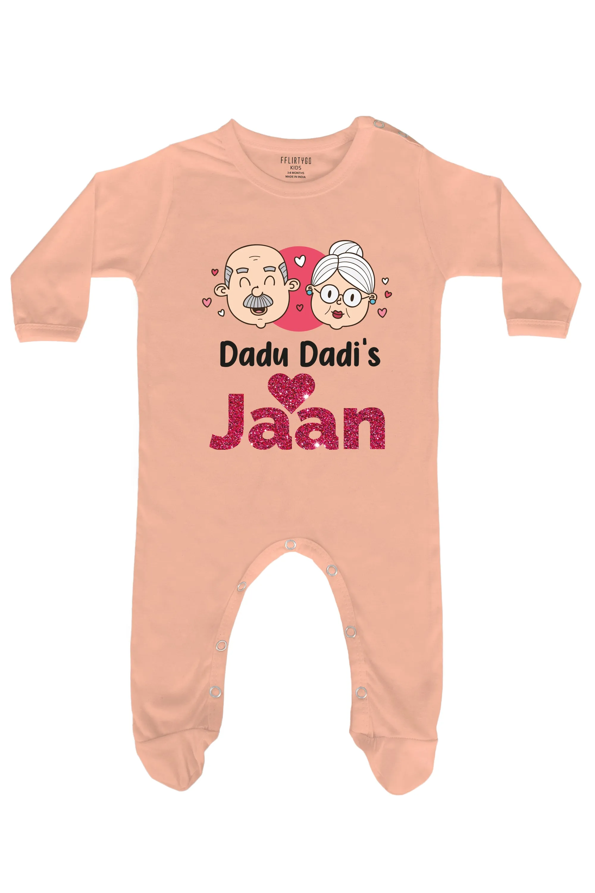 Dadu Dadi's Jaan Baby Romper | Onesies