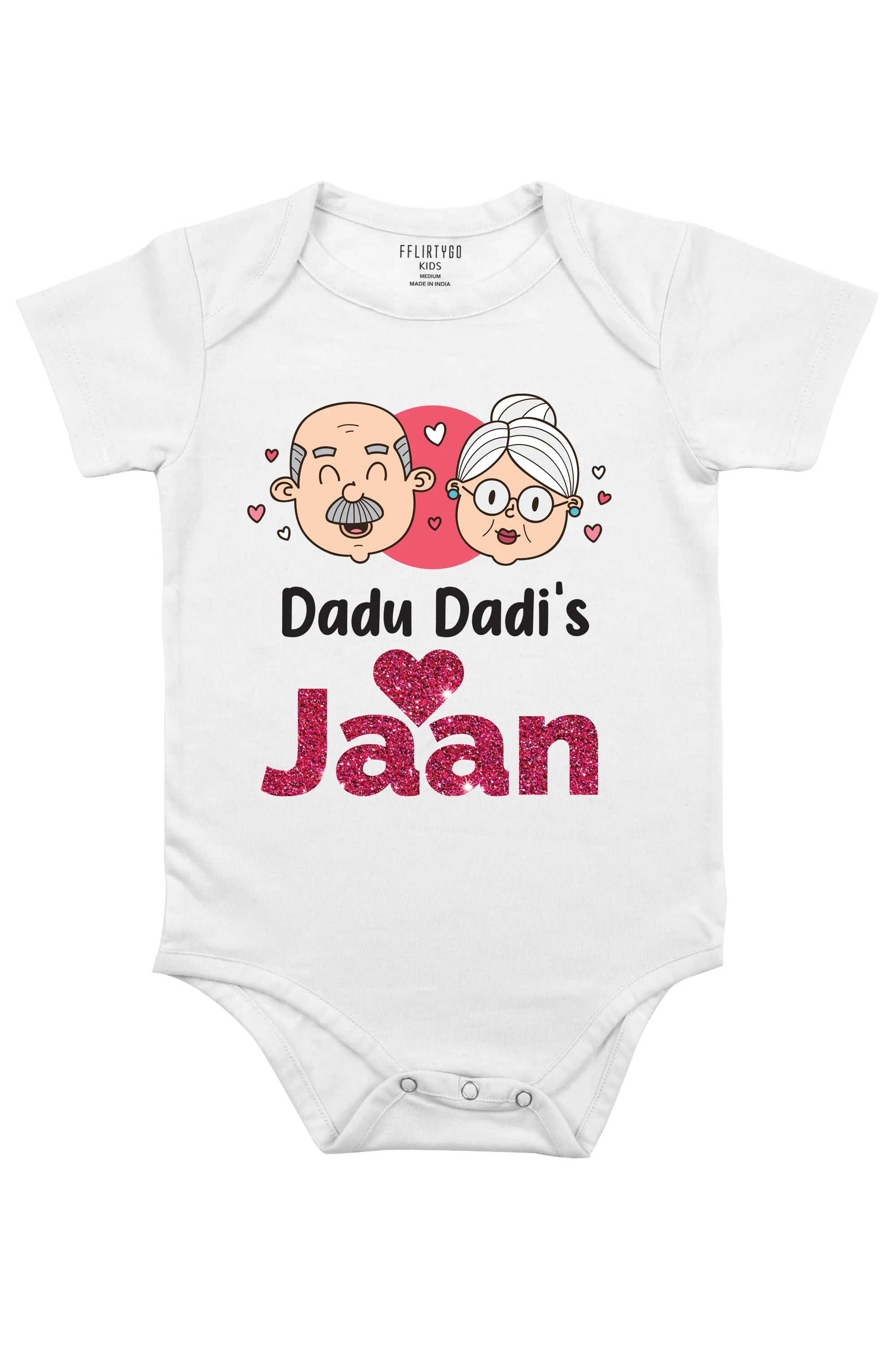 Dadu Dadi's Jaan Baby Romper | Onesies