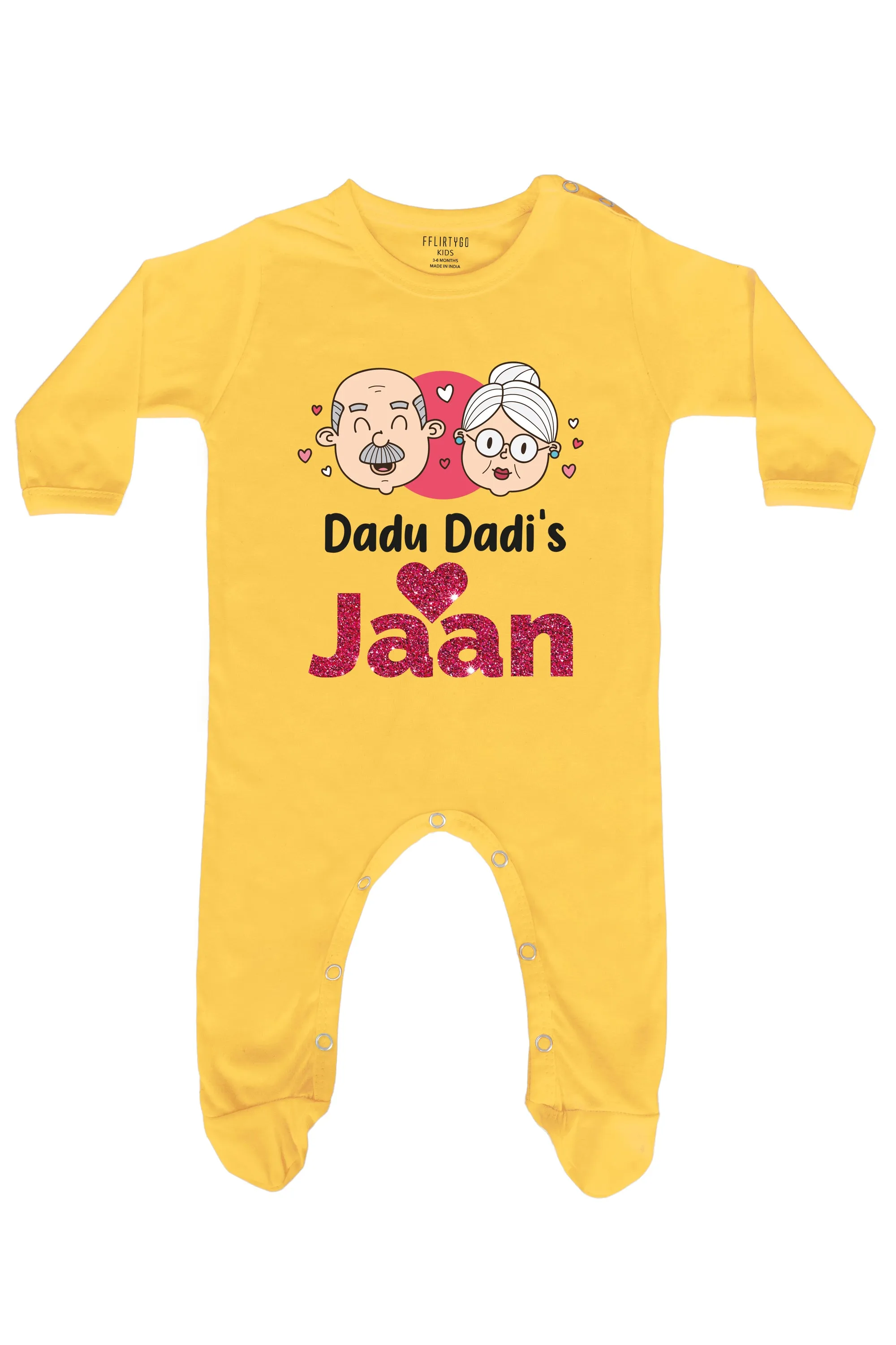 Dadu Dadi's Jaan Baby Romper | Onesies