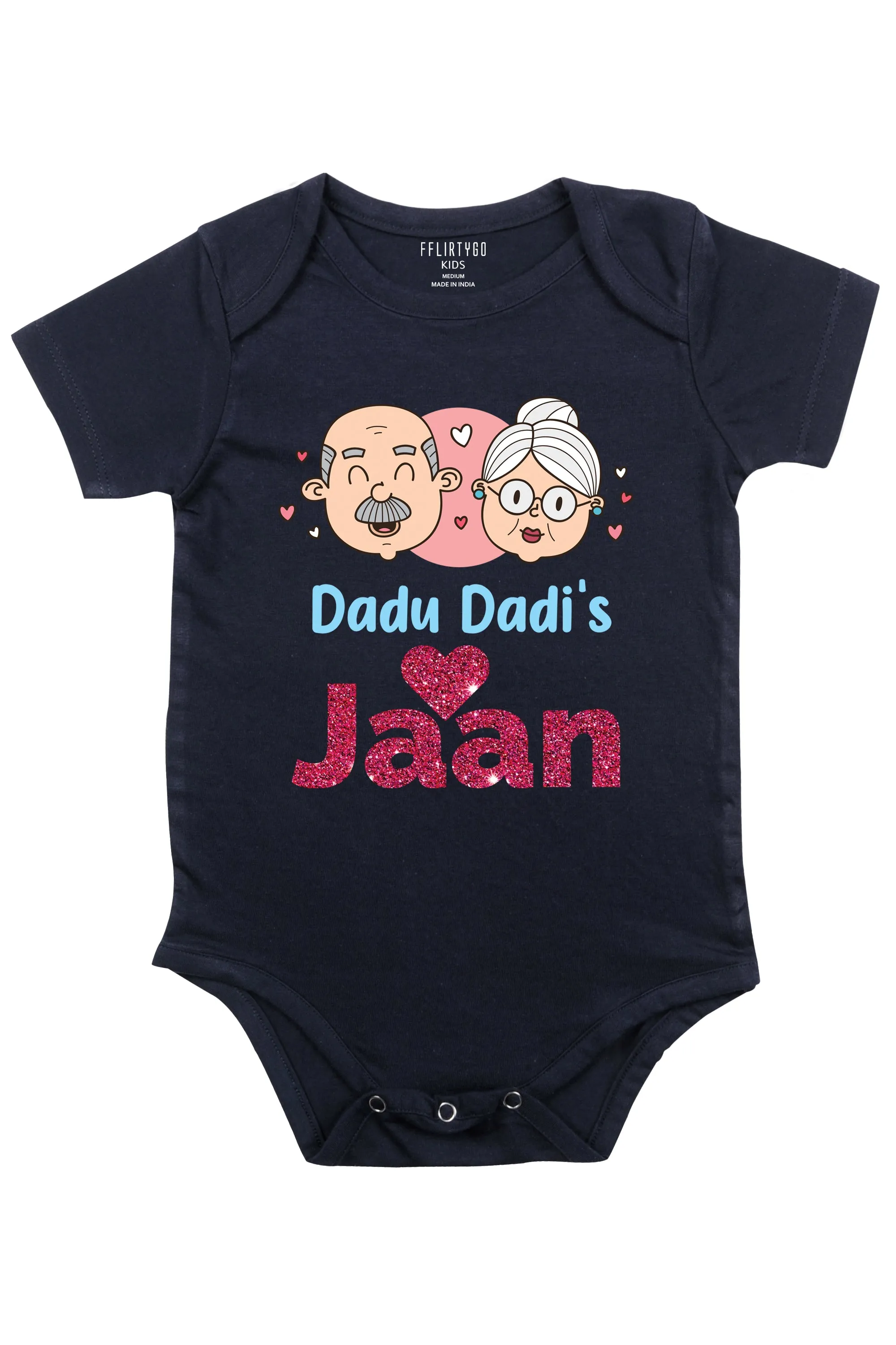 Dadu Dadi's Jaan Baby Romper | Onesies