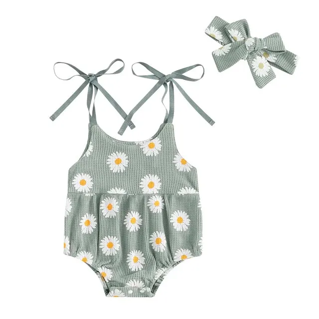 DAISY Waffle Knit Romper