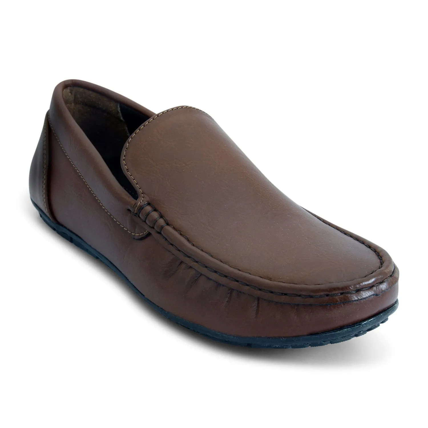 Dark Brown Loafer for Men by Bata