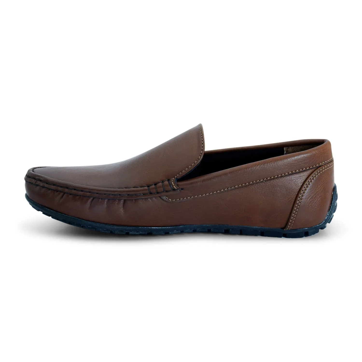 Dark Brown Loafer for Men by Bata