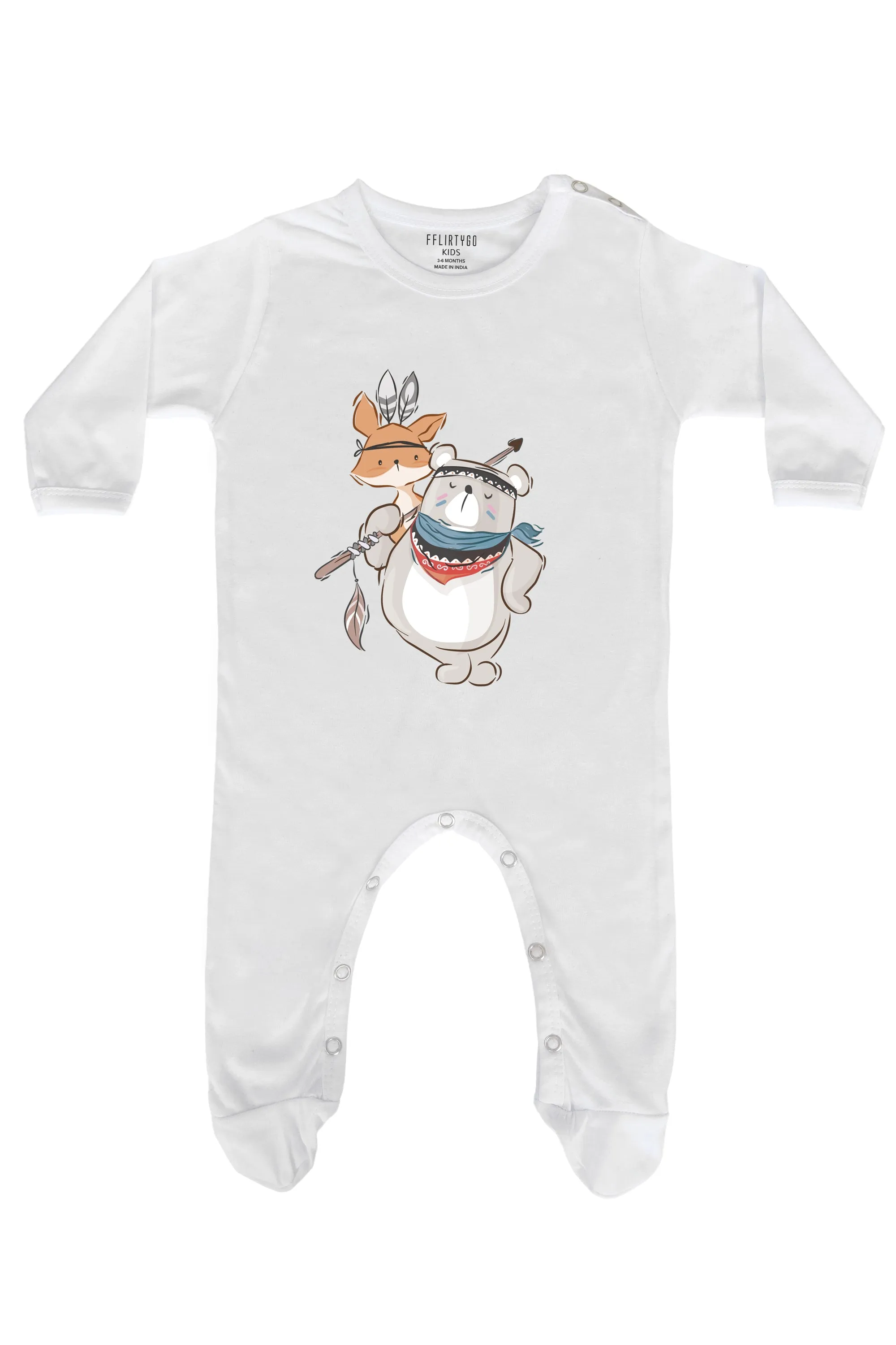 Deer and Bear Baby Romper | Onesies