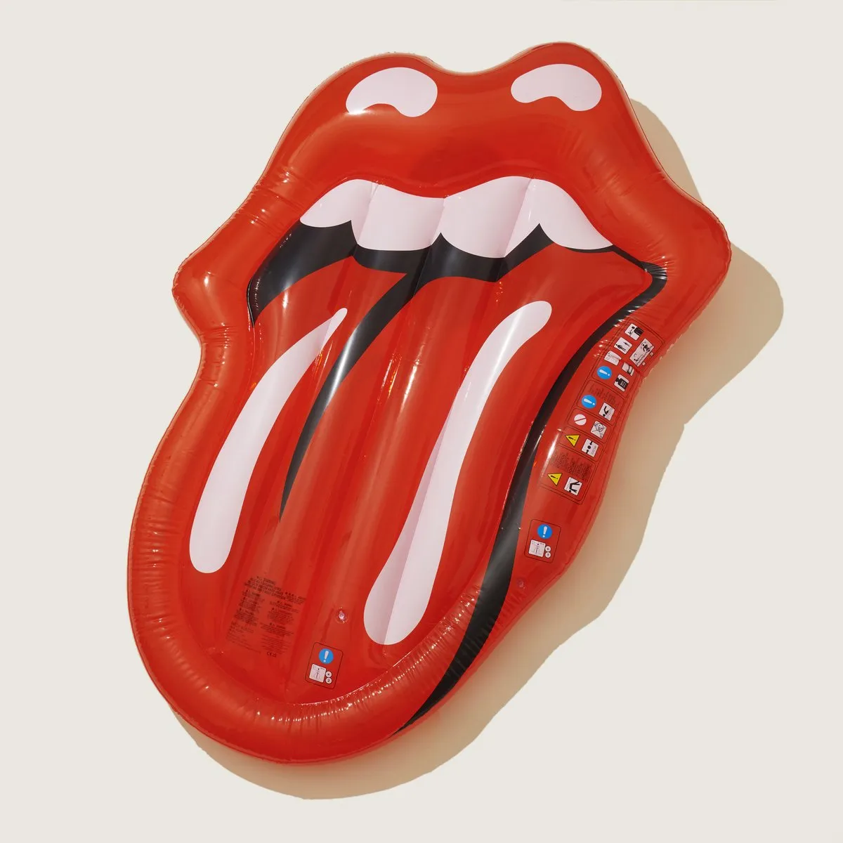 Deluxe Lie On Float - Rolling Stones Lips