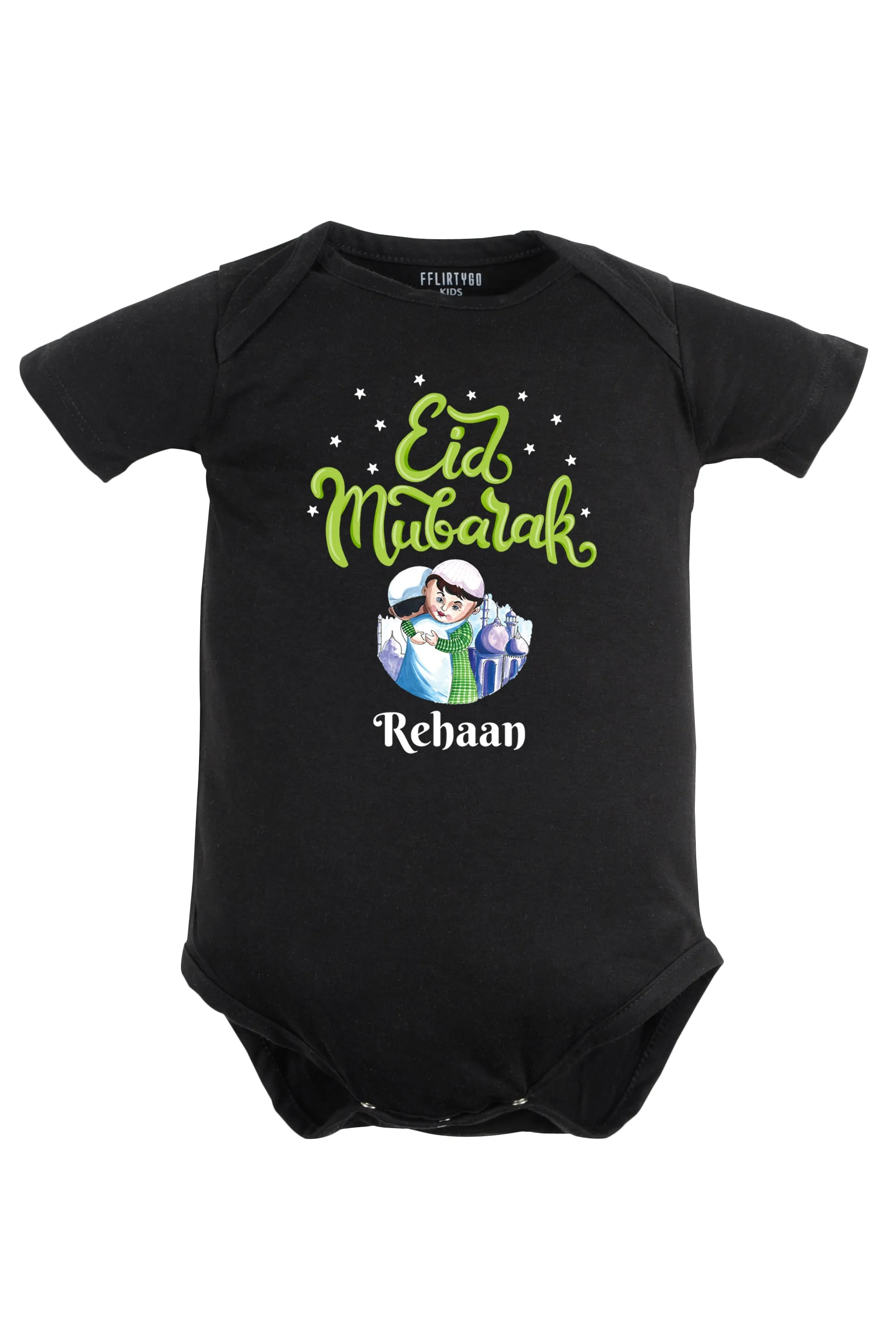 Eid Mubarak Baby Romper | Onesies w/ Custom Name