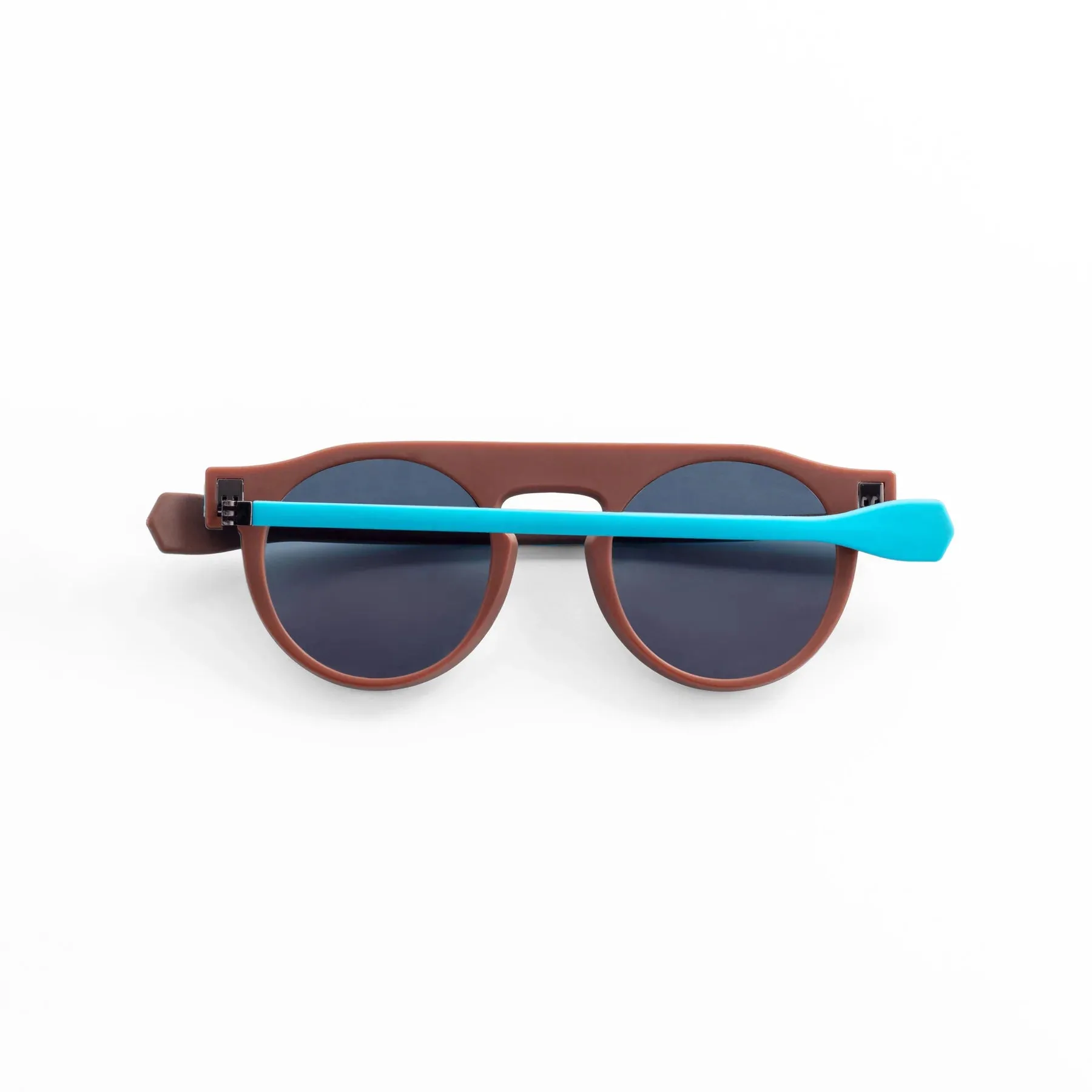 Face-Off REVERSO Sunglasses - BROWN/LIGHT BLUE