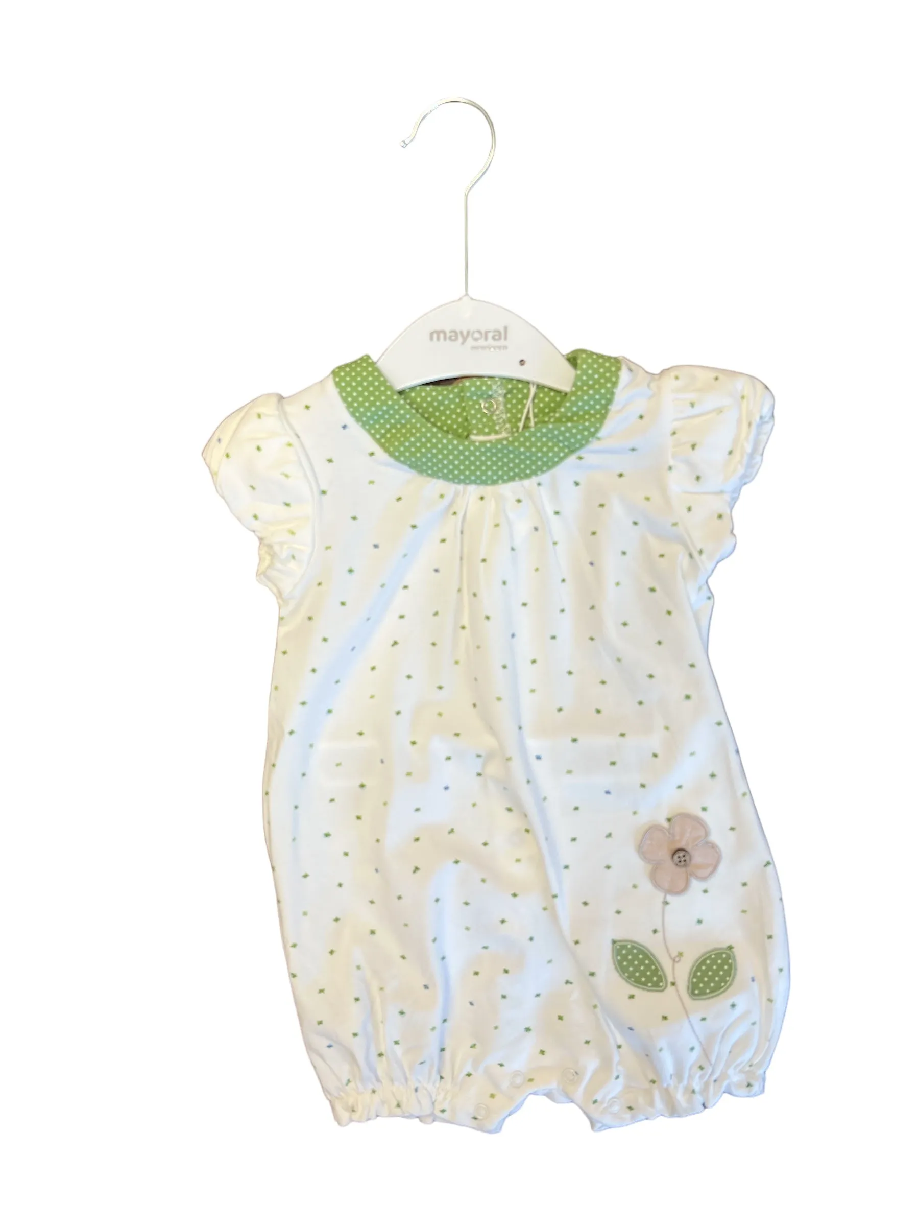 Flower Applique Romper